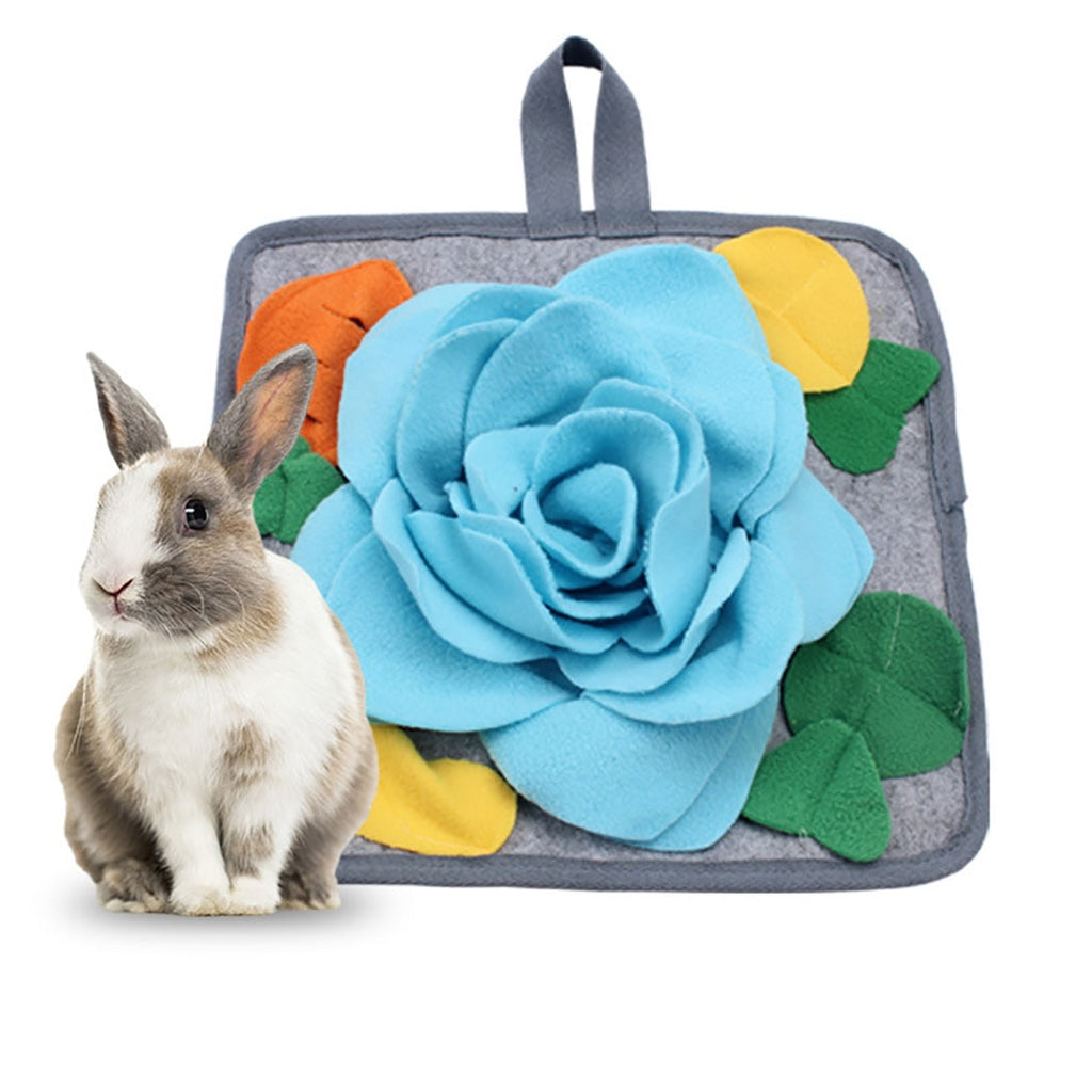 Tapis d'Éveil Lapin Bleu