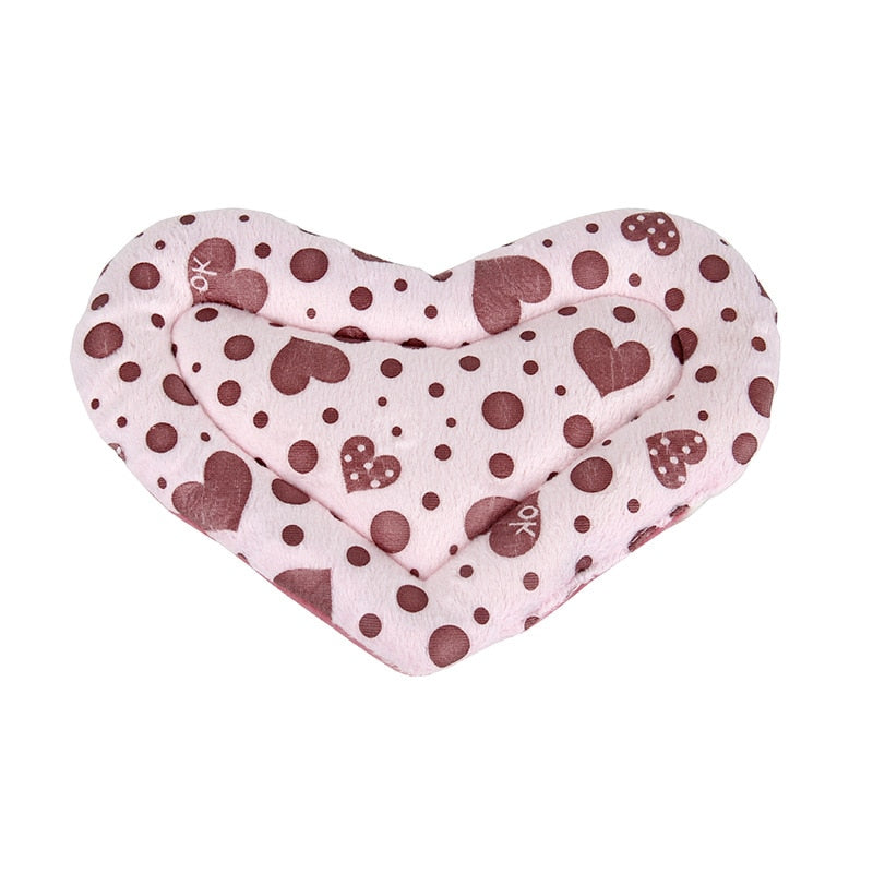 Tapis de Lit pour Lapin Coeur