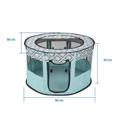 Parc Portable Lapin - Vert dimensions