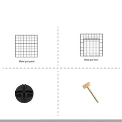 Enclos modulable lapin outils