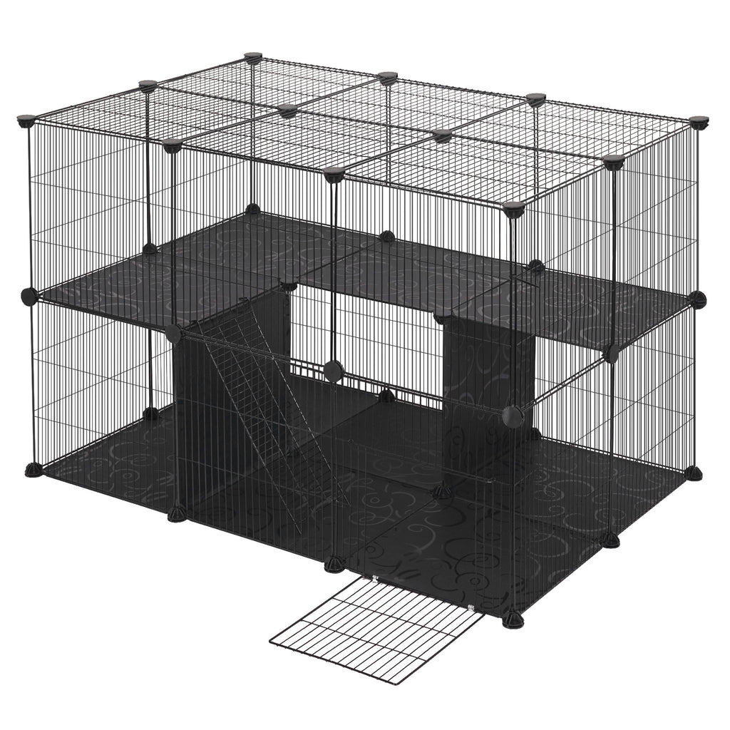 Enclos Lapin Interieur, Cage Lapin, Maison Lapin Cage Rat