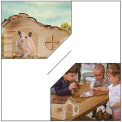 Maison en bois pour Hamster : Home